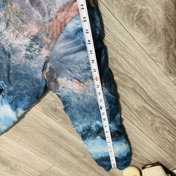 Guess Men Puffer Water Resistant Down proof Windproof Blue Jacket Size M - Picture 17 of 17